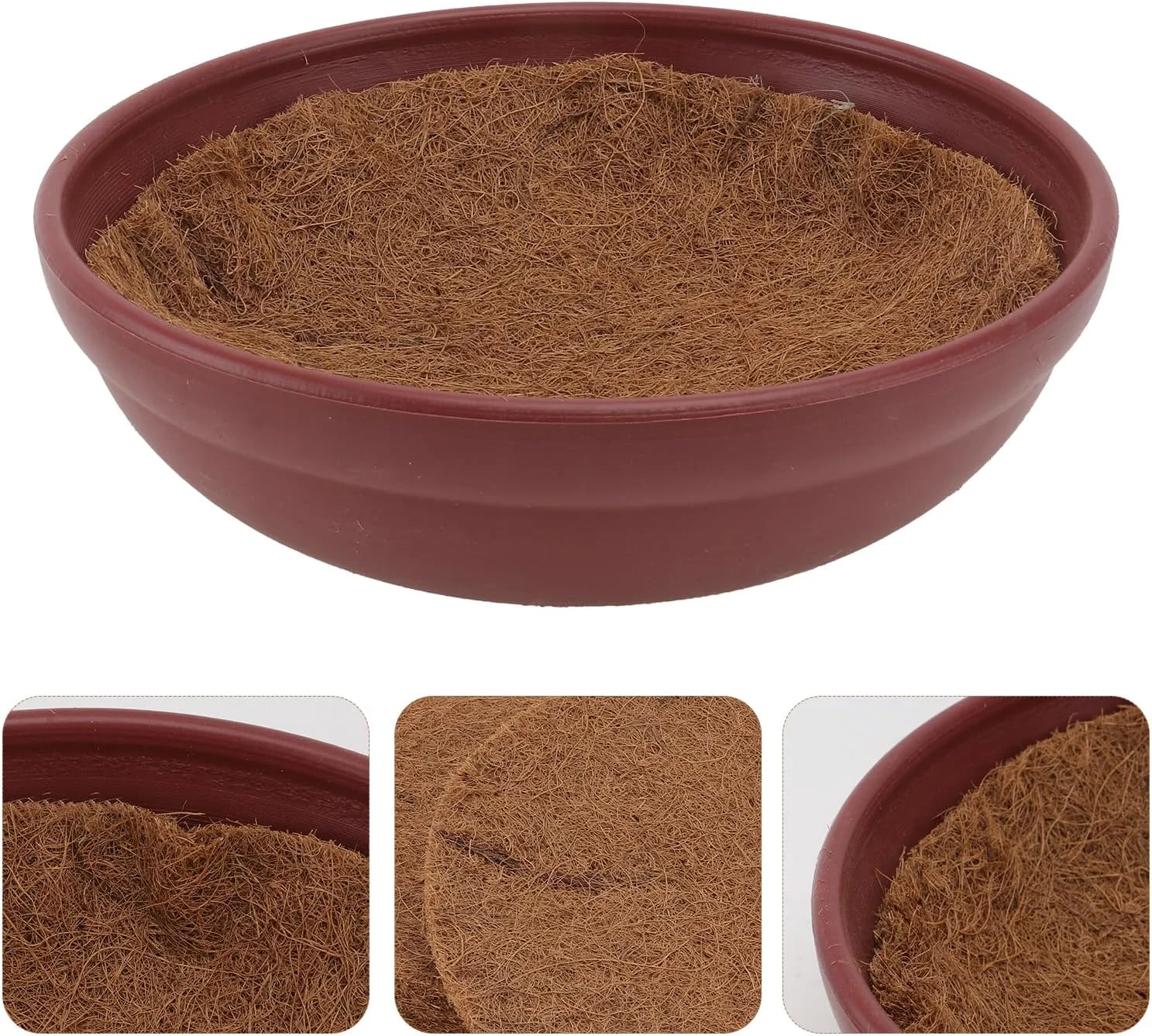 لانه کبوتر Yardwe، لانه پرنده پلاستیکی برای پرورش و تخم گذاری با 4 عدد حصیر نارگیل برای کبوترهای مسابقه ای، قمری ها، بلدرچین ها و پرندگان کوچک، لوازم قفس حیوانات خانگی لانه کبوتر Yardwe، لانه پرنده پلاستیکی برای پرورش و تخم گذاری با 4 عدد حصیر نارگیل برای کبوترهای مسابقه ای، قمری ها، بلدرچین ها و پرندگان کوچک، لوازم قفس حیوانات خانگی