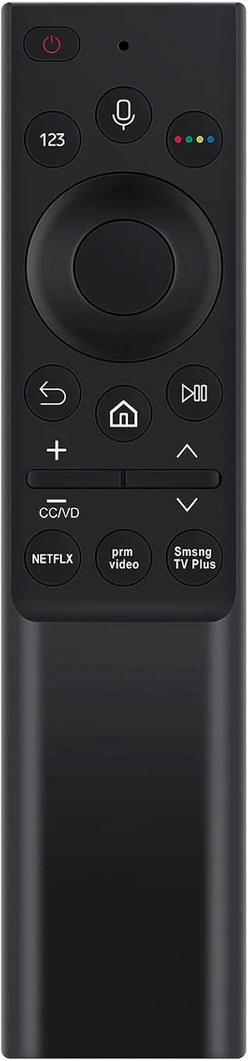 ریموت کنترل جستجوی صوتی جایگزین BN59-01363A TM2180A مناسب برای تلویزیون های UHD سامسونگ مدل 2021 AU8000 AU7980 UN85AU8000 UN65AU8000 UN70AU8000 UN75AU8000 UN55AU8000 UN43AU8000 UN50AU8000 QN55Q60AAFXZA
