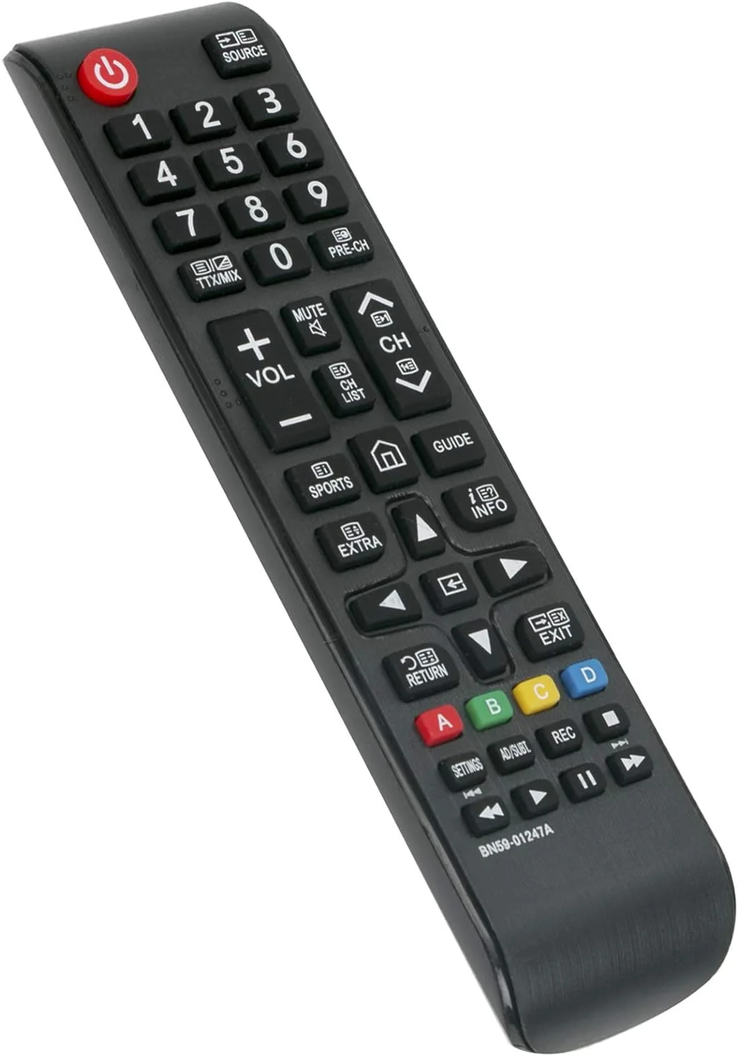 ریموت کنترل جدید BN59-01247A مناسب برای تلویزیون هوشمند سامسونگ FHD Flat سری K5300 مدل های UA32K5300 UA32K5300BK UA40K5300 UA40K5300BK UA43K5300 UA43K5300BKXZN UA49K5300 UA49K5300BKXZN UA55K5300 UA55K5300BKXZN