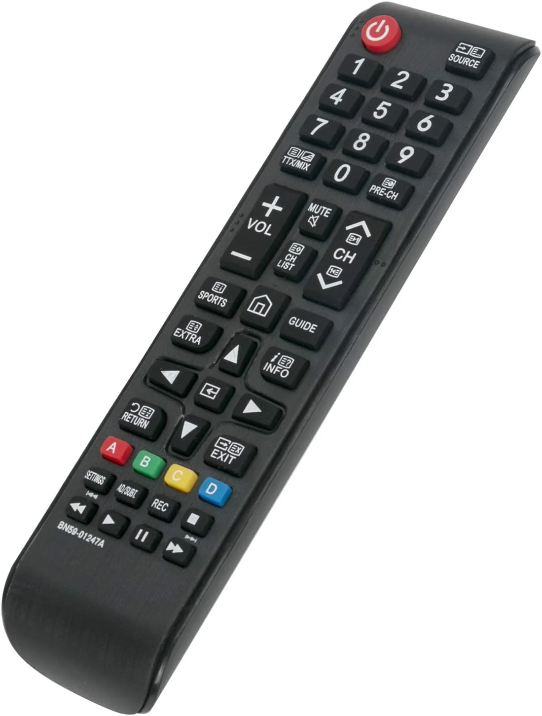 ریموت کنترل جدید BN59-01247A مناسب برای تلویزیون هوشمند سامسونگ FHD Flat سری K5300 مدل های UA32K5300 UA32K5300BK UA40K5300 UA40K5300BK UA43K5300 UA43K5300BKXZN UA49K5300 UA49K5300BKXZN UA55K5300 UA55K5300BKXZN