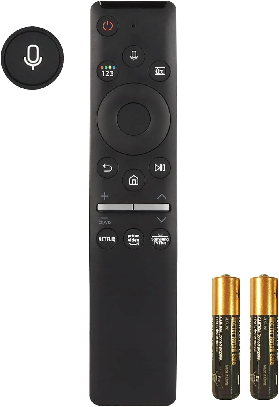 ریموت کنترل جدید 2 در 1 BN59-01330A BN59-01329A با عملکرد صوتی برای تلویزیون های سامسونگ QLED 8K UHD مدل های UN55TU850DFXZA UN55TU8200FXZA UN65TU8200 UN85TU8000FXZA QN75Q80TAFXZA به همراه دو عدد باتری ریموت کنترل جدید 2 در 1 BN59-01330A BN59-01329A با عملکرد صوتی برای تلویزیون های سامسونگ QLED 8K UHD مدل های UN55TU850DFXZA UN55TU8200FXZA UN65TU8200 UN85TU8000FXZA QN75Q80TAFXZA به همراه دو عدد باتری
