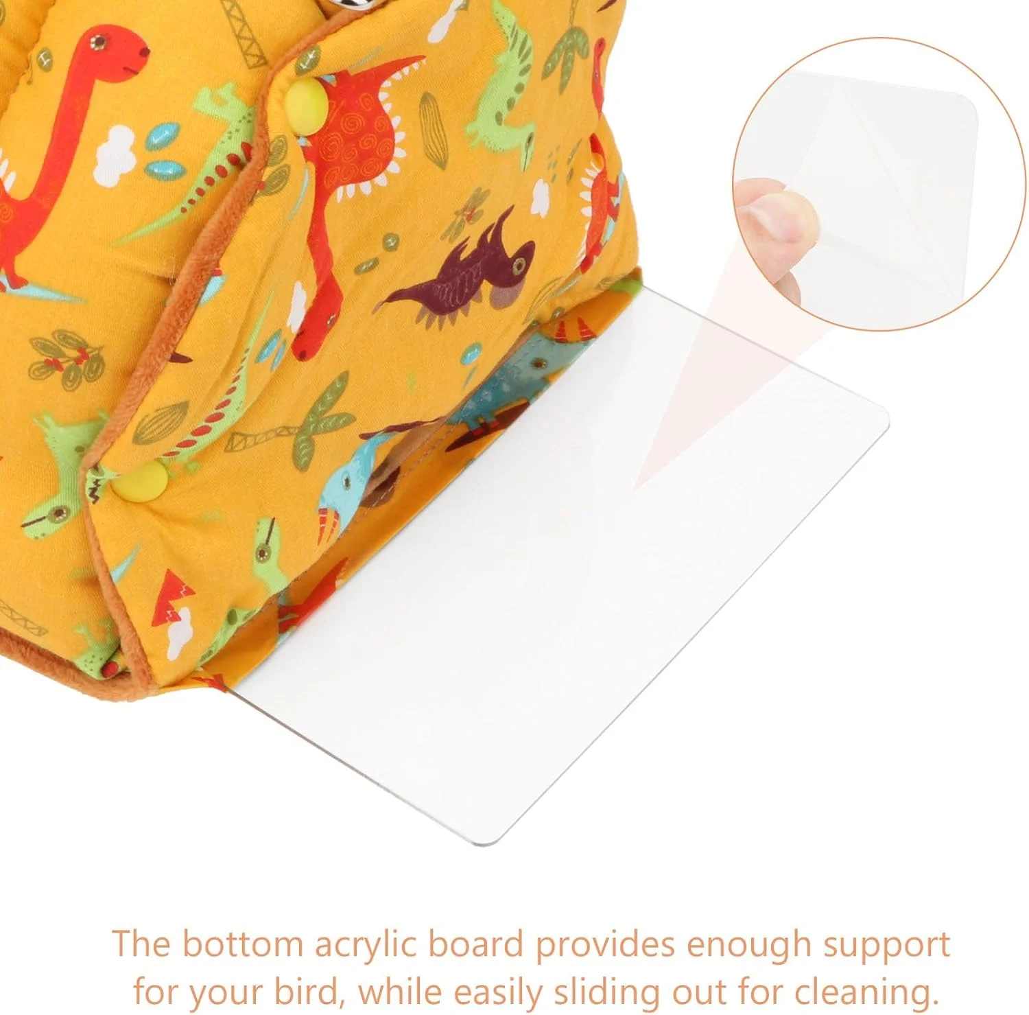 لانه پرنده Wontee، خانه گرم زمستانی، کلبه دنج، تخت پرنده، هاموک آویز برای طوطی ها، مرغ عشق ها، طوطی های کوچک، کایک، سنگال، عروس هلندی، کانور (زرد تیره، متوسط)