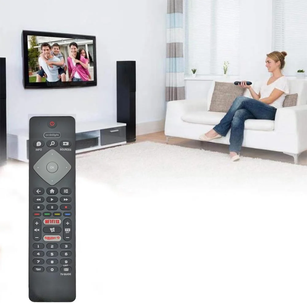 ریموت کنترل تلویزیون فیلیپس جایگزین، مناسب برای کنترل از راه دور فیلیپس برای تلویزیون جهانی فیلیپس ریموت کنترل تلویزیون فیلیپس جایگزین، مناسب برای کنترل از راه دور فیلیپس برای تلویزیون جهانی فیلیپس