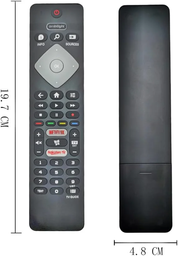 ریموت کنترل تلویزیون فیلیپس جایگزین، مناسب برای کنترل از راه دور فیلیپس برای تلویزیون جهانی فیلیپس ریموت کنترل تلویزیون فیلیپس جایگزین، مناسب برای کنترل از راه دور فیلیپس برای تلویزیون جهانی فیلیپس