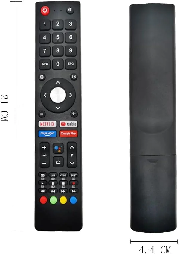 ریموت کنترل جایگزین LFYSJTX مدل GCBLTV02ADBBT برای تلویزیون های هوشمند Changhong ChiQ Saba مدل های L32H7S SA40S67A9 L40H7A L50H7A U55IP7UHD U58H7A U65H7S
