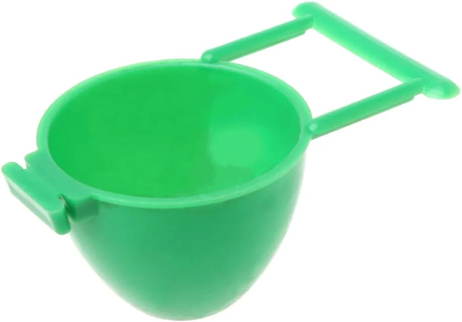 ظرف غذای پرنده جیجی وای وای، جا میوه و تخم مرغ، قفس آویز، لوازم پرنده خانگی، ظرف غذای طوطی