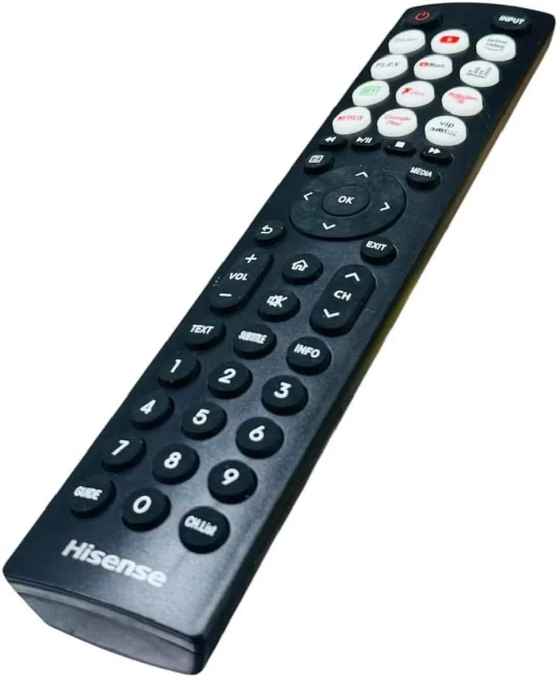 ریموت کنترل تلویزیون یونیورسال با کیفیت اورجینال برای تلویزیون های هایسنس - جایگزین EN2Q36H برای تلویزیون های هوشمند هایسنس VIDAA 4K HDTV FHD QLED LCD LED