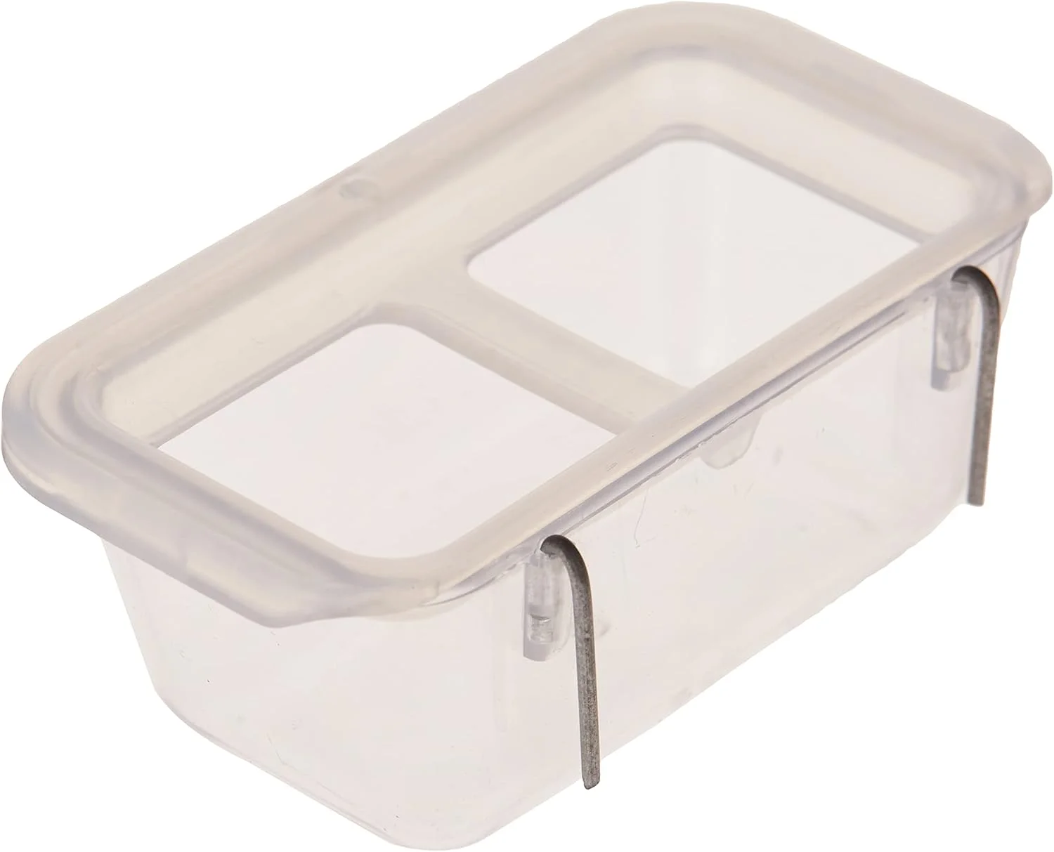 ظرف غذای پرنده زولاکس با توری - سایز S ظرف غذای پرنده زولاکس با توری - سایز S