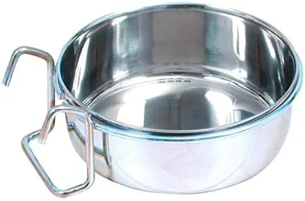 ظرف آویز استیل زولاکس برای پرندگان (260 میلی لیتر) ظرف آویز استیل زولاکس برای پرندگان (260 میلی لیتر)