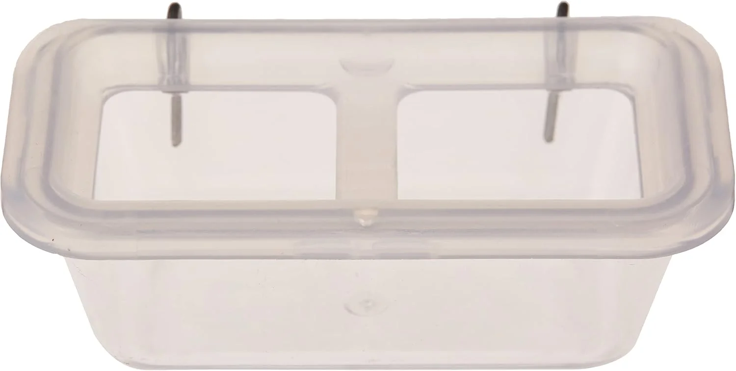 ظرف غذای پرنده زولاکس با توری - سایز S ظرف غذای پرنده زولاکس با توری - سایز S