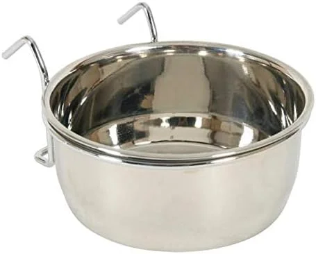 ظرف آویز استیل زولاکس برای پرندگان (260 میلی لیتر)