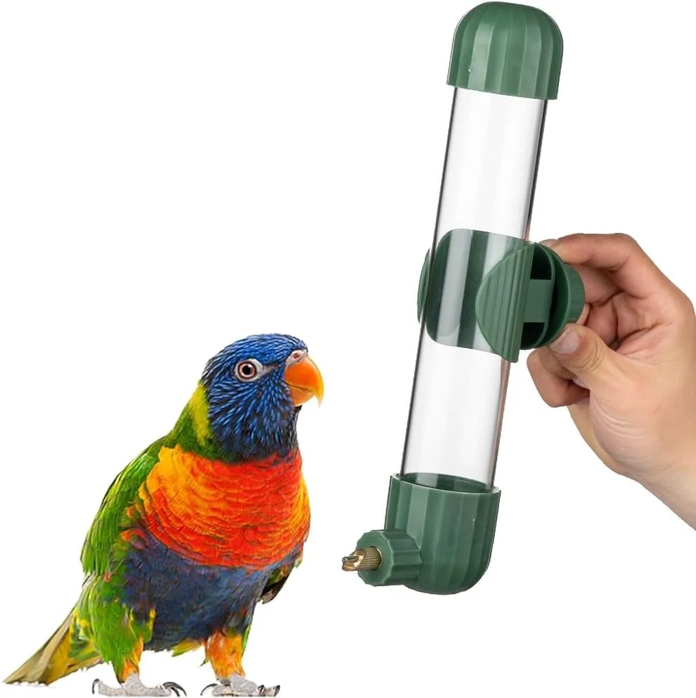 آبخوری پرنده YICUTE، دستگاه نوشیدنی اتوماتیک پرنده، آب پخش کن طوطی، بطری آب پرنده، لوازم جانبی قفس پرنده، آبنما طوطی (220 میلی لیتر) آبخوری پرنده YICUTE، دستگاه نوشیدنی اتوماتیک پرنده، آب پخش کن طوطی، بطری آب پرنده، لوازم جانبی قفس پرنده، آبنما طوطی (220 میلی لیتر)