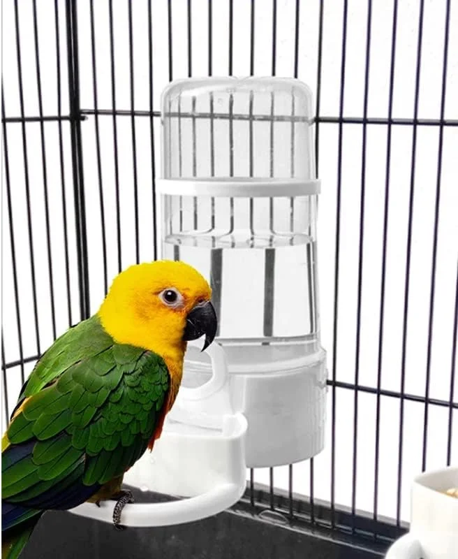 یامی بوبو 2 عدد غذاخوری اتوماتیک پرندگان و آبخوری پرندگان با گیره، بطری پخش کننده لوازم پرندگان خانگی، فنجان های نوشیدنی برای قفس طوطی حیوانات خانگی 415 میلی لیتر یامی بوبو 2 عدد غذاخوری اتوماتیک پرندگان و آبخوری پرندگان با گیره، بطری پخش کننده لوازم پرندگان خانگی، فنجان های نوشیدنی برای قفس طوطی حیوانات خانگی 415 میلی لیتر