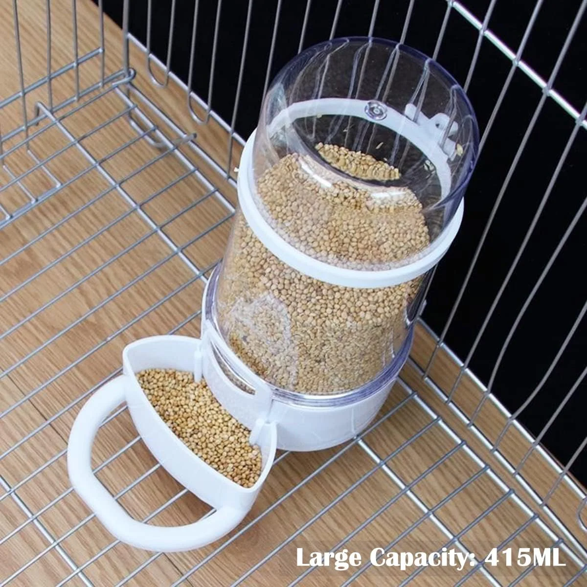 فیدر اتوماتیک قفس پرنده Yamibobo، فیدر غذای پرنده با گیره، پخش کننده غذای طوطی برای قفس، بطری، فنجان، کاسه برای قفس طوطی حیوان خانگی فیدر اتوماتیک قفس پرنده Yamibobo، فیدر غذای پرنده با گیره، پخش کننده غذای طوطی برای قفس، بطری، فنجان، کاسه برای قفس طوطی حیوان خانگی