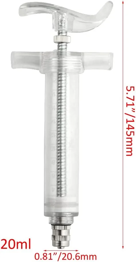 سرنگ تغذیه پرندگان نوزاد، سرنگ تغذیه پرنده، لوله های تغذیه به همراه 6 عدد لوله گاواژ خمیده برای پرندگان نوزاد، طوطی و حیوانات خانگی کوچک (20 میلی لیتر) سرنگ تغذیه پرندگان نوزاد، سرنگ تغذیه پرنده، لوله های تغذیه به همراه 6 عدد لوله گاواژ خمیده برای پرندگان نوزاد، طوطی و حیوانات خانگی کوچک (20 میلی لیتر)