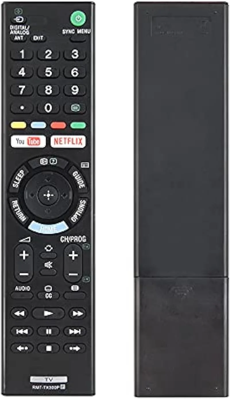 ریموت کنترل جهانی پانکاکوتا RMT-TX300P برای سونی - جایگزین برای تمام تلویزیون های هوشمند براویا LCD LED HDTV سونی با دکمه های یوتیوب و نتفلیکس