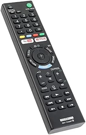 ریموت کنترل جهانی پانکاکوتا RMT-TX300P برای سونی - جایگزین برای تمام تلویزیون های هوشمند براویا LCD LED HDTV سونی با دکمه های یوتیوب و نتفلیکس
