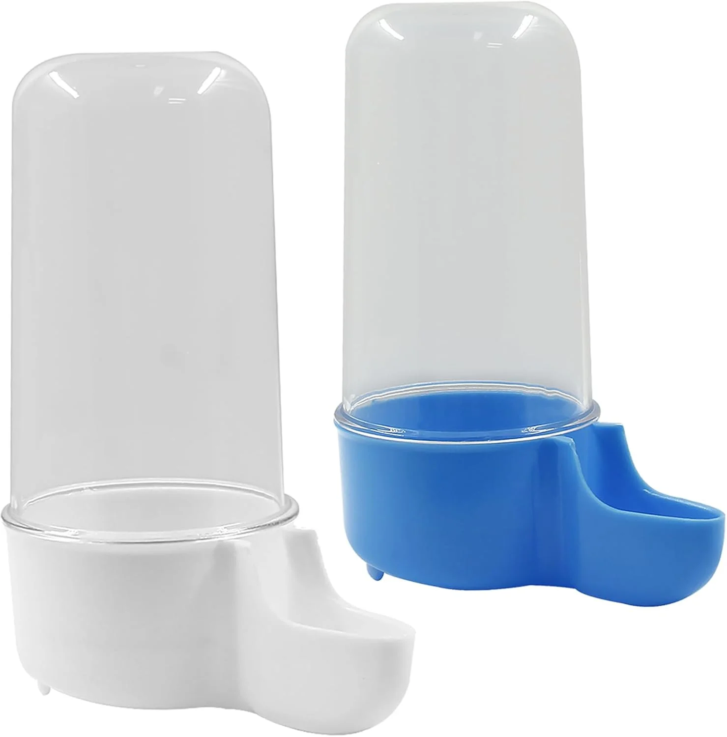 اونهوی 2 عدد آبخوری پرنده پلاستیکی، ظرف غذا و آب پرنده برای قفس، مناسب برای طوطی، مرغ عشق، باجریگار، 200 میلی لیتر اونهوی 2 عدد آبخوری پرنده پلاستیکی، ظرف غذا و آب پرنده برای قفس، مناسب برای طوطی، مرغ عشق، باجریگار، 200 میلی لیتر