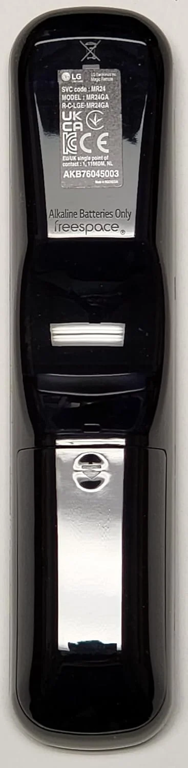 ریموت کنترل جادویی اصلی ال جی مدل MR24GA با قابلیت صدا و اشاره گر برای تلویزیون های 2023 و 2024 ال جی