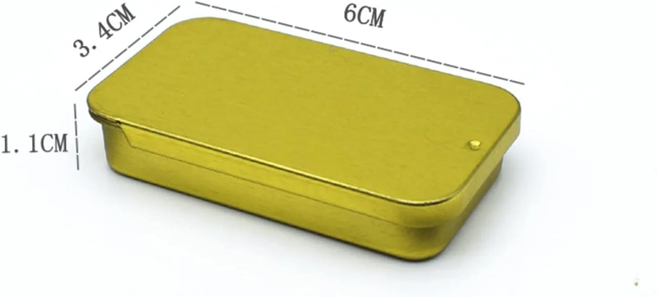 تینسری 2 عددی قوطی حلبی آموزش پرندگان، ظرف غذای کشویی، جعبه نگهداری خوراکی برای طوطی و مرغ عشق، طلایی تینسری 2 عددی قوطی حلبی آموزش پرندگان، ظرف غذای کشویی، جعبه نگهداری خوراکی برای طوطی و مرغ عشق، طلایی