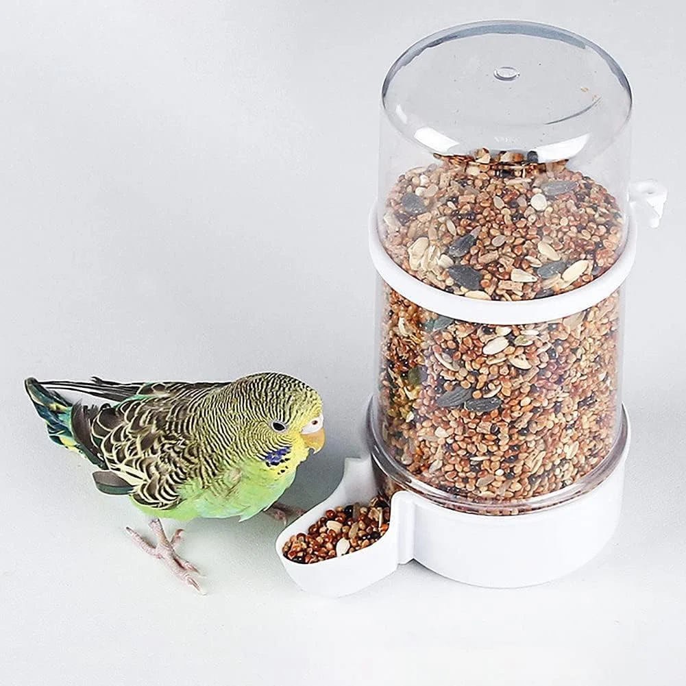 ظرف غذا و آب اتوماتیک پرندگان TERRIFI، بسته 2 عددی، ظرف غذای بدون کثیف کاری و آبخوری طوطی برای قفس پرندگان. بطری آبخوری و ظرف دانه غذای مناسب (415 میلی لیتر). ظرف غذا و آب اتوماتیک پرندگان TERRIFI، بسته 2 عددی، ظرف غذای بدون کثیف کاری و آبخوری طوطی برای قفس پرندگان. بطری آبخوری و ظرف دانه غذای مناسب (415 میلی لیتر).