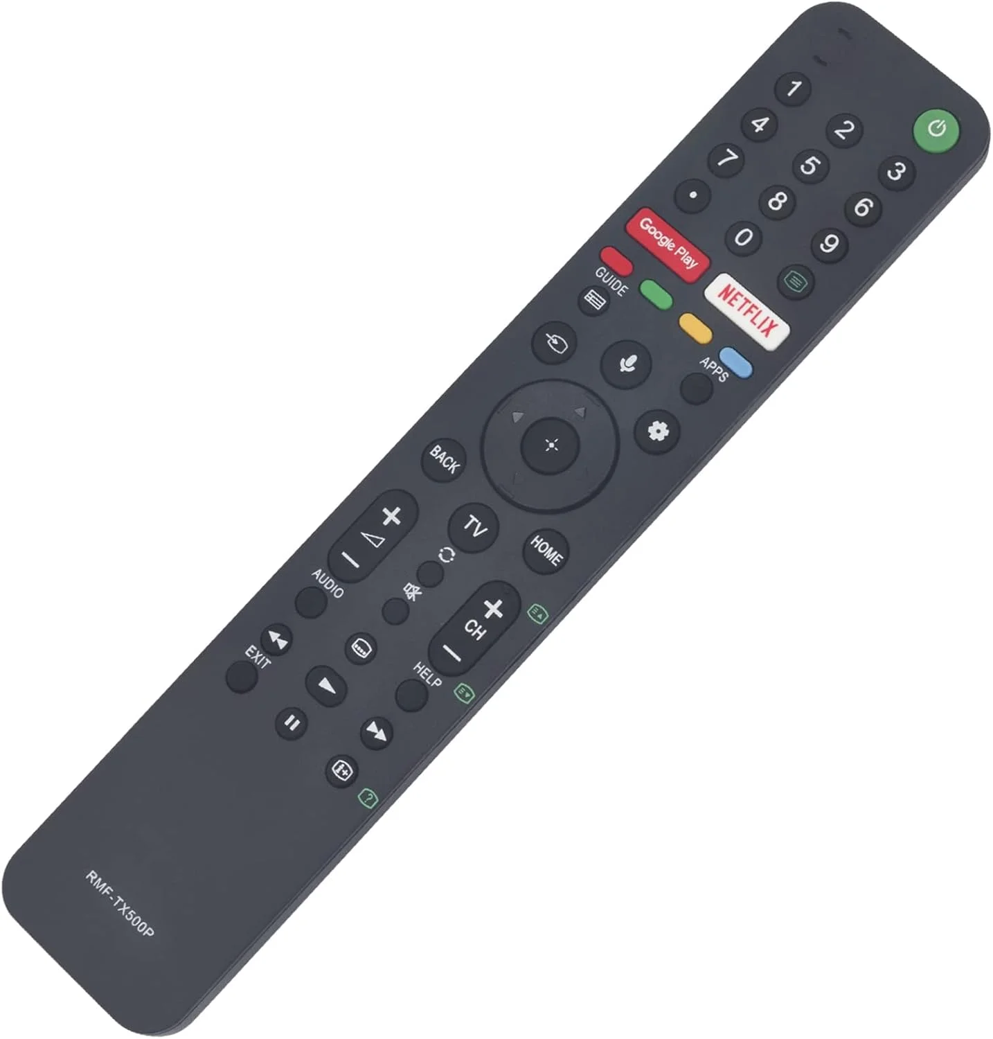 ریموت کنترل صوتی جایگزین RMF-TX500P مناسب برای تلویزیون های هوشمند سونی سری A8H، سری X85G، سری X95G، سری X8000، سری X8500، سری X9000، سری X9500 مدل های KD85X8500G KD85X9500G KD-65X8577G
