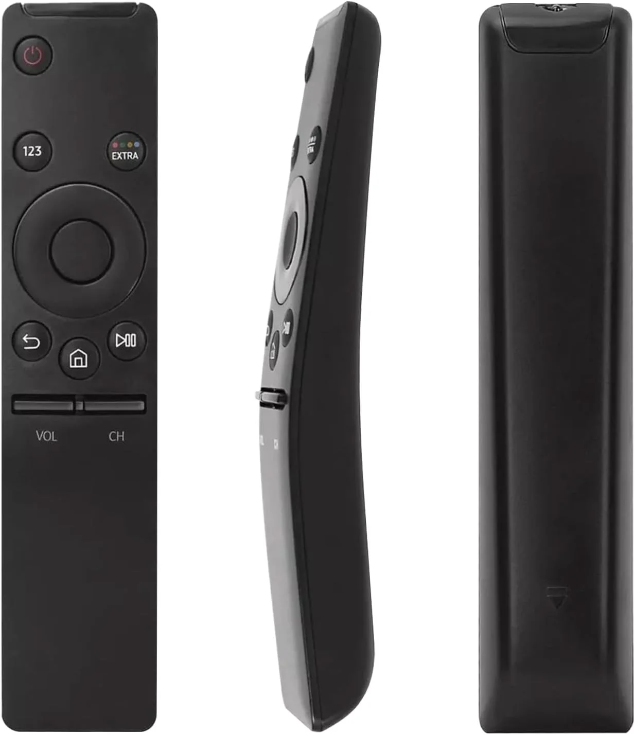 ریموت کنترل RichLuck برای تلویزیون های هوشمند سامسونگ 4K Curve UHD، ریموت کنترل جهانی سازگار با همه تلویزیون ها، دارای دکمه هایی برای نتفلیکس (باتری شامل نمی شود)