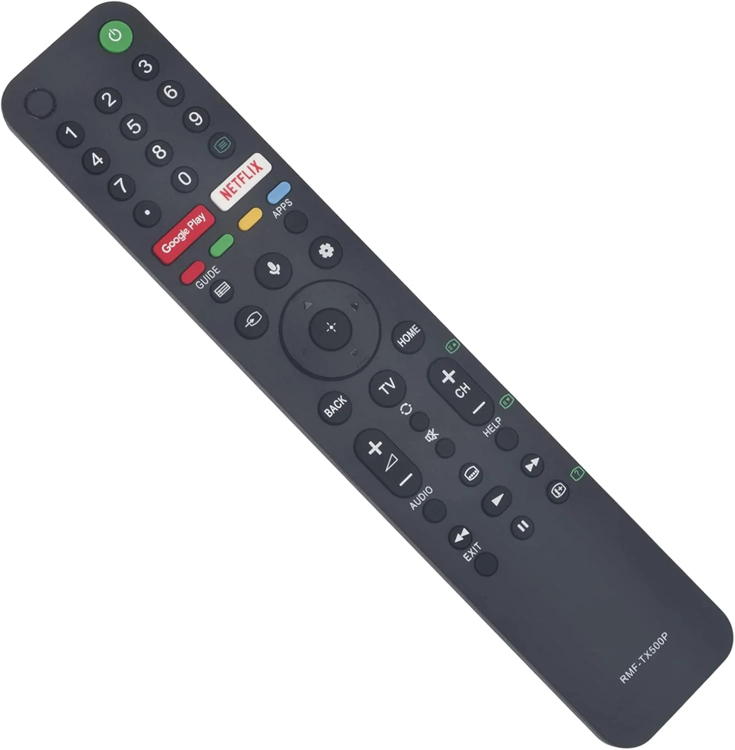 ریموت کنترل صوتی جایگزین RMF-TX500P مناسب برای تلویزیون های هوشمند سونی سری A8H، سری X85G، سری X95G، سری X8000، سری X8500، سری X9000، سری X9500 مدل های KD85X8500G KD85X9500G KD-65X8577G