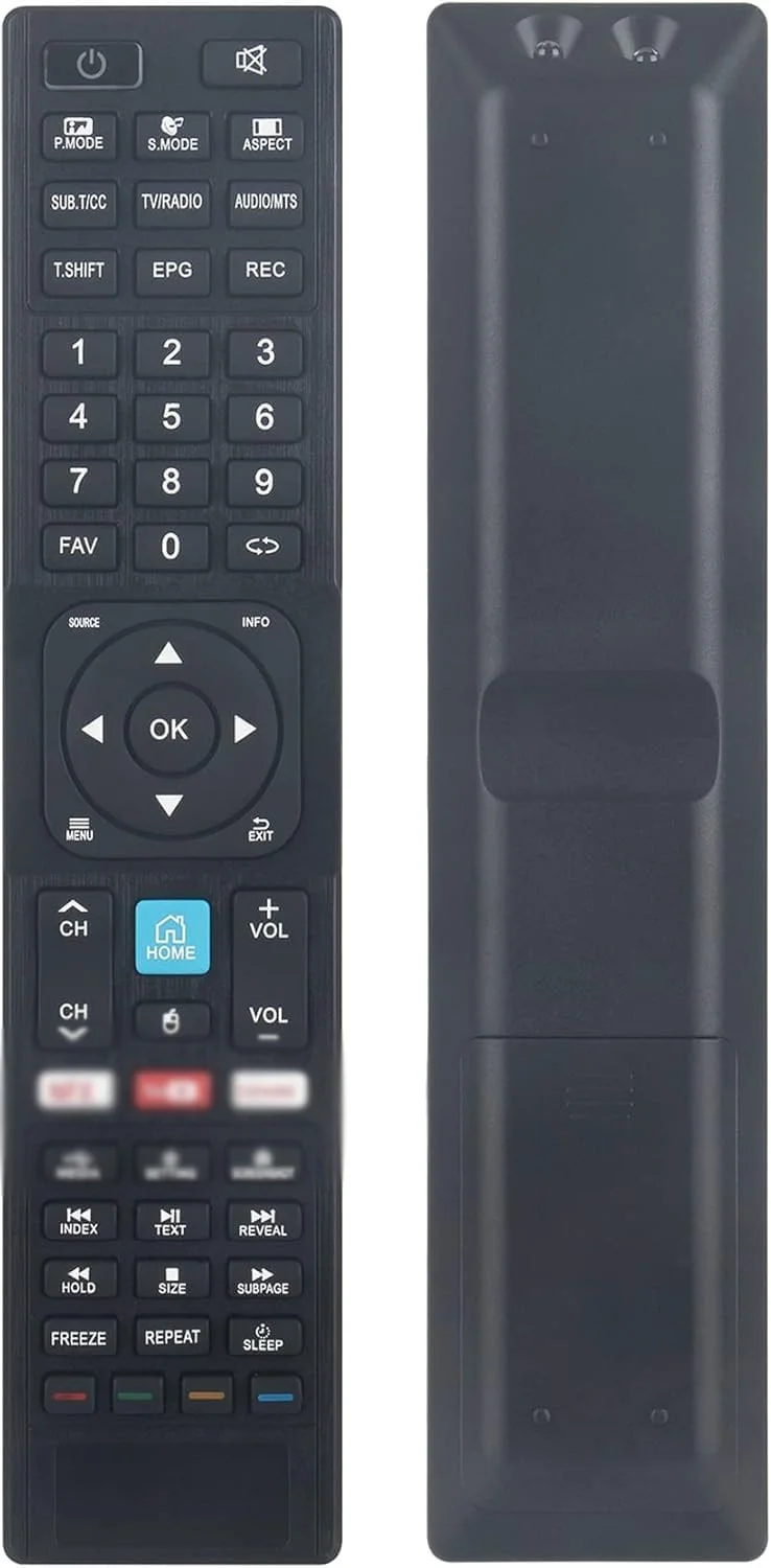 کنترل از راه دور تلویزیون RM-C3401، سازگار با مدل های تلویزیون هوشمند LED 4K UHD مدل های LT-55N775A، LT-55N685A، LT-65N785A