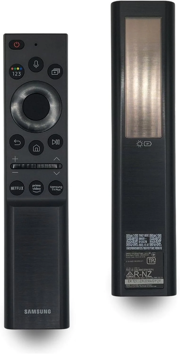 Samsung BN59-01357B - ریموت کنترل اصلی برای تلویزیون های هوشمند سامسونگ - مجموعه اقتصادی (2 عدد) Samsung BN59-01357B - ریموت کنترل اصلی برای تلویزیون های هوشمند سامسونگ - مجموعه اقتصادی (2 عدد)