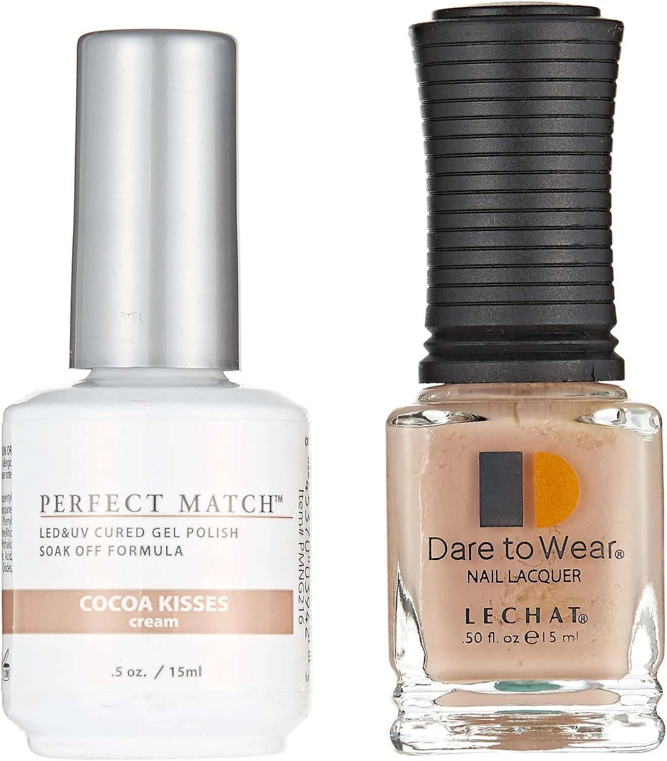 لاک ژل ناخن ال ای دی و یو وی لچت پرفکت مچ - Cocoa Kisses، 15 میلی لیتر