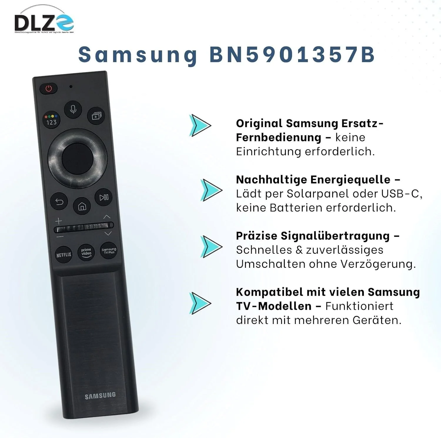 Samsung BN59-01357B - ریموت کنترل اصلی برای تلویزیون های هوشمند سامسونگ - مجموعه اقتصادی (2 عدد) Samsung BN59-01357B - ریموت کنترل اصلی برای تلویزیون های هوشمند سامسونگ - مجموعه اقتصادی (2 عدد)