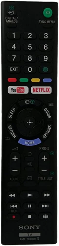 ریموت کنترل تلویزیون هوشمند ال ای دی سونی مدل KDL49W660E، مدل ریموت RMT-TX300E ریموت کنترل تلویزیون هوشمند ال ای دی سونی مدل KDL49W660E، مدل ریموت RMT-TX300E