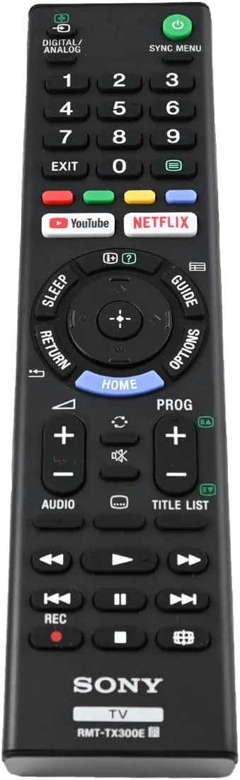 ریموت کنترل تلویزیون هوشمند ال ای دی سونی مدل KDL49W660E، مدل ریموت RMT-TX300E ریموت کنترل تلویزیون هوشمند ال ای دی سونی مدل KDL49W660E، مدل ریموت RMT-TX300E
