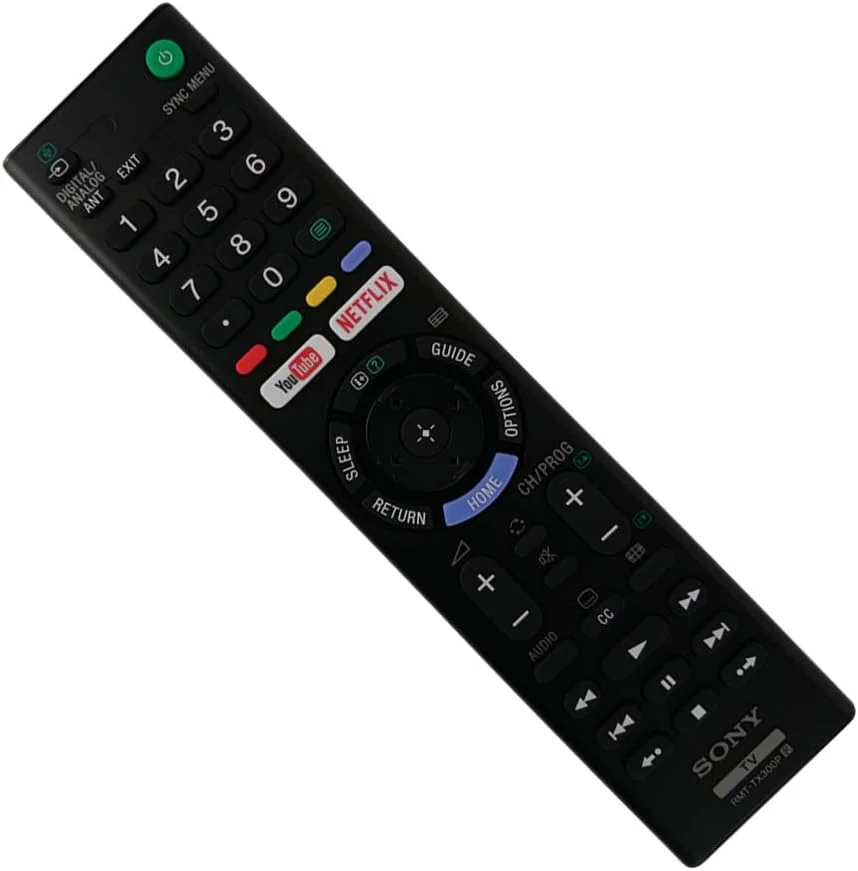 ریموت کنترل تلویزیون هوشمند ال ای دی سونی مدل Rm-yd102 اورجینال با صفحه کلید مجازی، دکمه سه بعدی و دکمه نتفلیکس (Rmyd102) توسط سونی