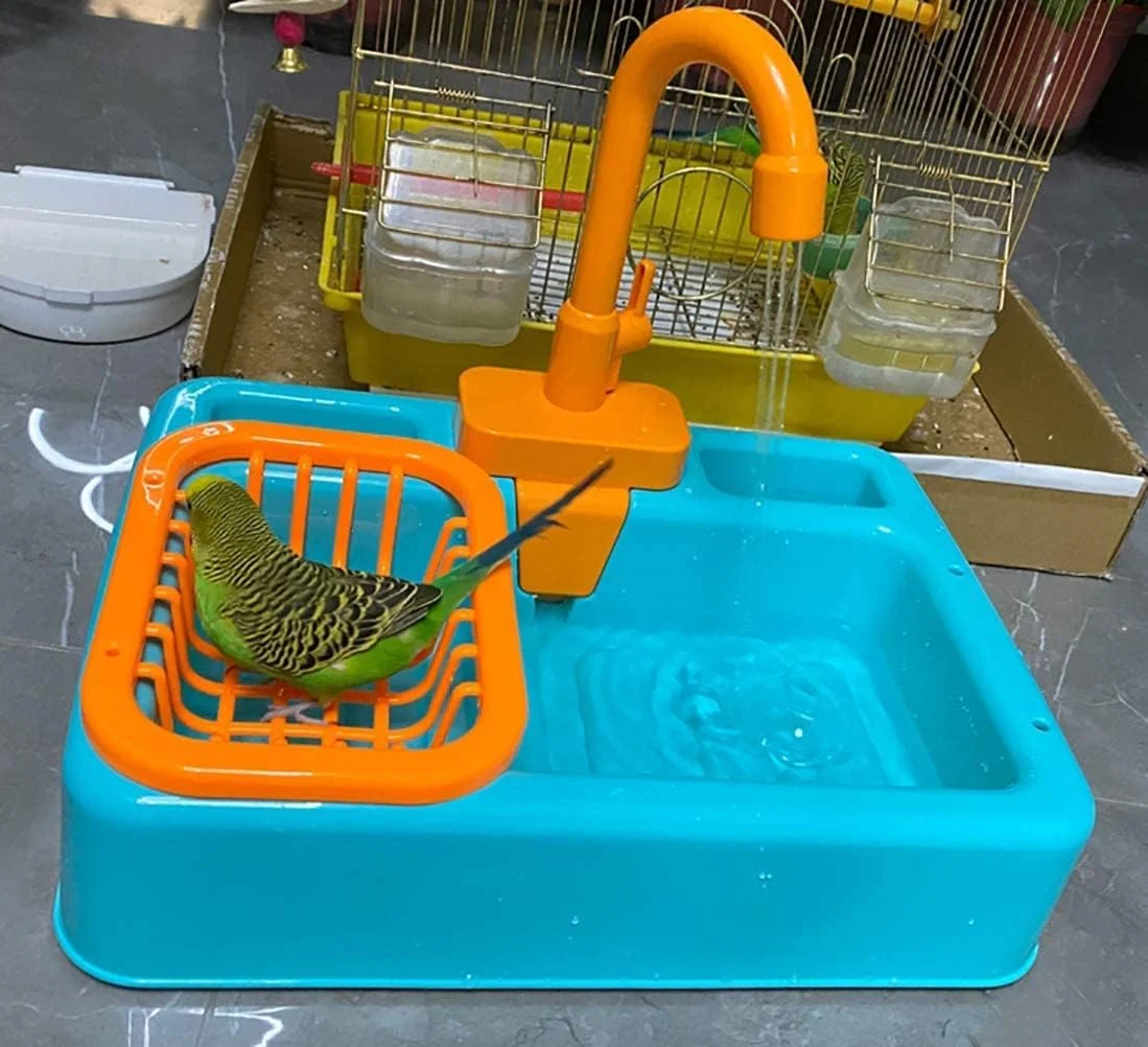 حمام پرنده نالاکال، جعبه دوش طوطی، ظرف حمام، لوازم جانبی قفس برای طوطی های کوچک و متوسط، لوازم تمیز کننده حمام پرنده نالاکال، جعبه دوش طوطی، ظرف حمام، لوازم جانبی قفس برای طوطی های کوچک و متوسط، لوازم تمیز کننده