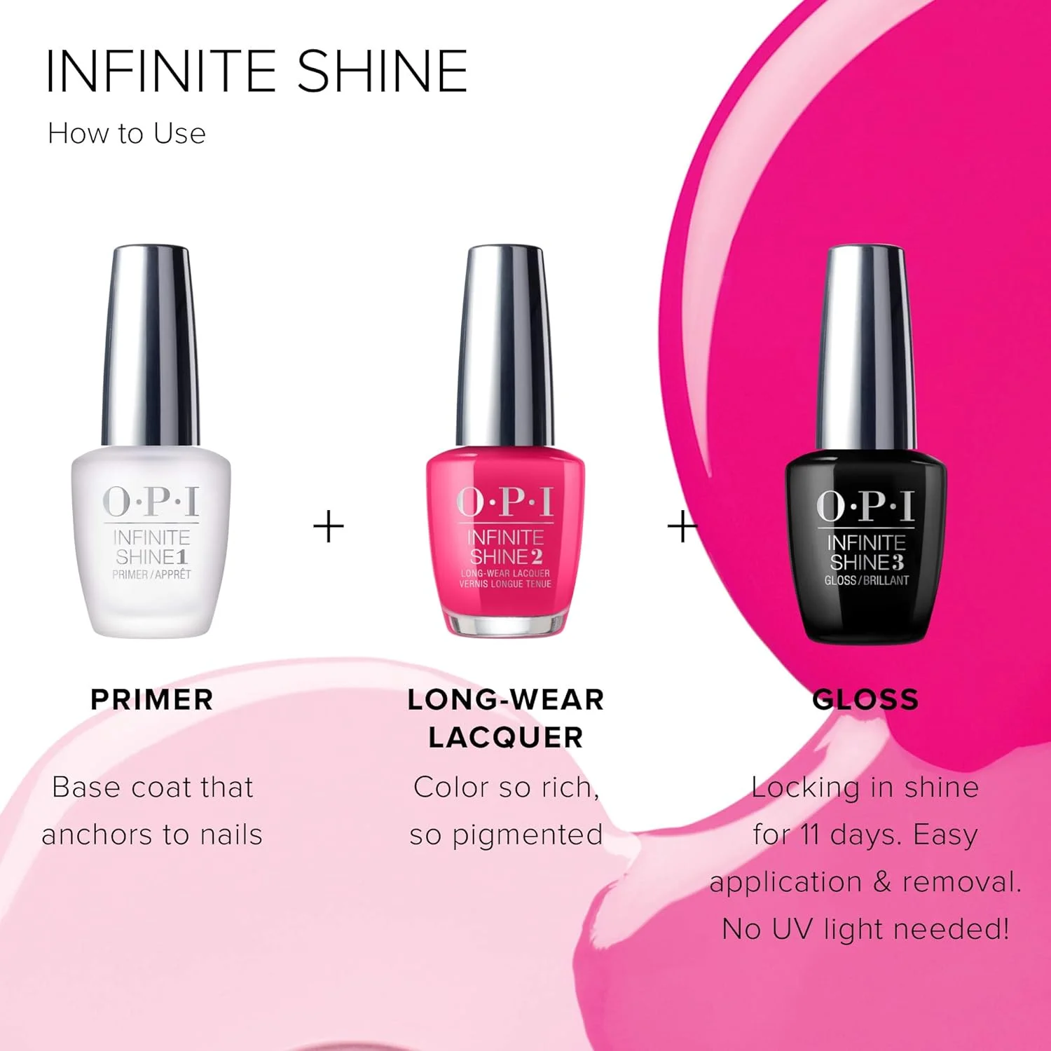لاک ناخن بادوام او پی آی Infinite Shine 2، رنگ Hurry-juku Get this Color!، لاک صورتی بادوام، 15 میلی لیتر لاک ناخن بادوام او پی آی Infinite Shine 2، رنگ Hurry-juku Get this Color!، لاک صورتی بادوام، 15 میلی لیتر