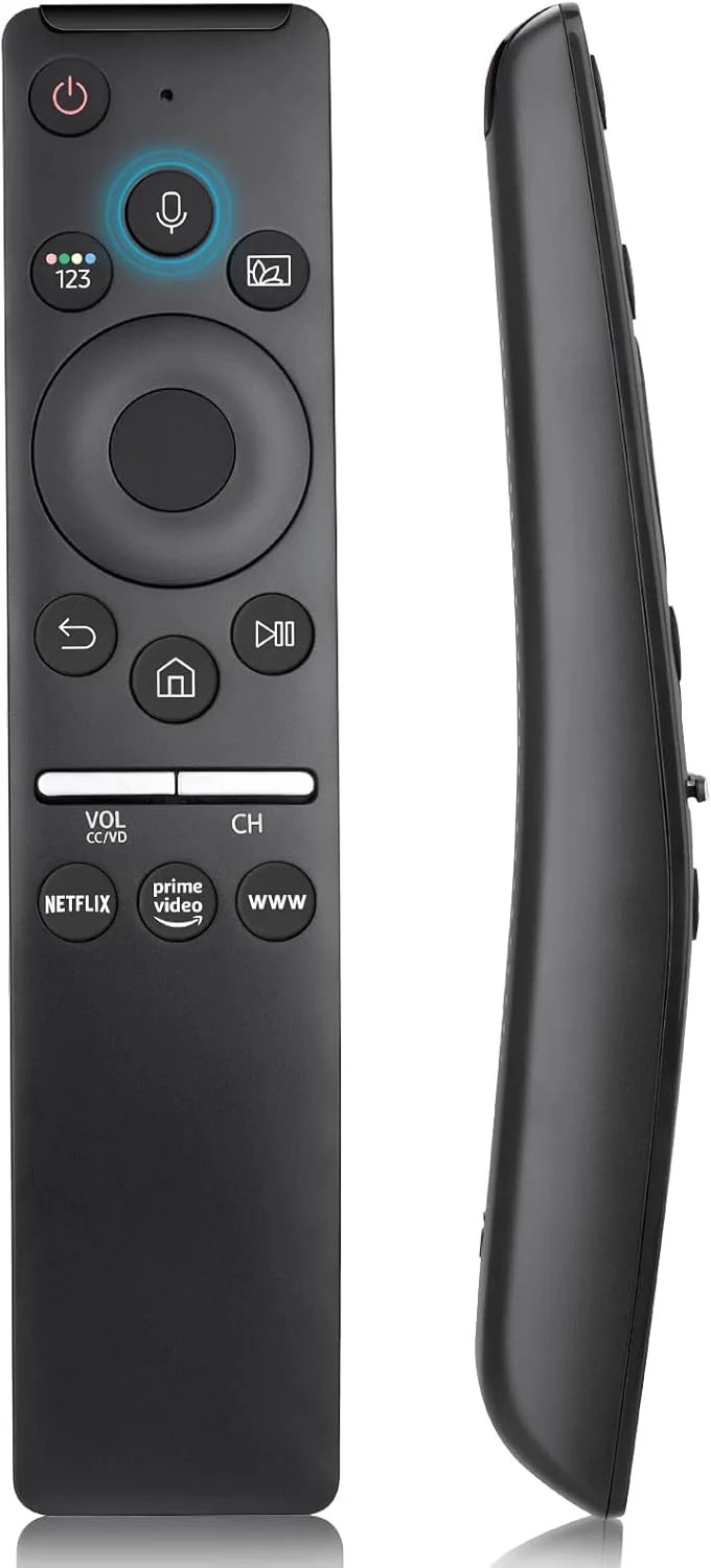 ریموت کنترل صوتی YOSUN برای تلویزیون های هوشمند سامسونگ، جایگزین برای تلویزیون های هوشمند خمیده QLED UHD 4K 8K سامسونگ، با عملکرد صوتی پشتیبانی شده ریموت کنترل صوتی YOSUN برای تلویزیون های هوشمند سامسونگ، جایگزین برای تلویزیون های هوشمند خمیده QLED UHD 4K 8K سامسونگ، با عملکرد صوتی پشتیبانی شده