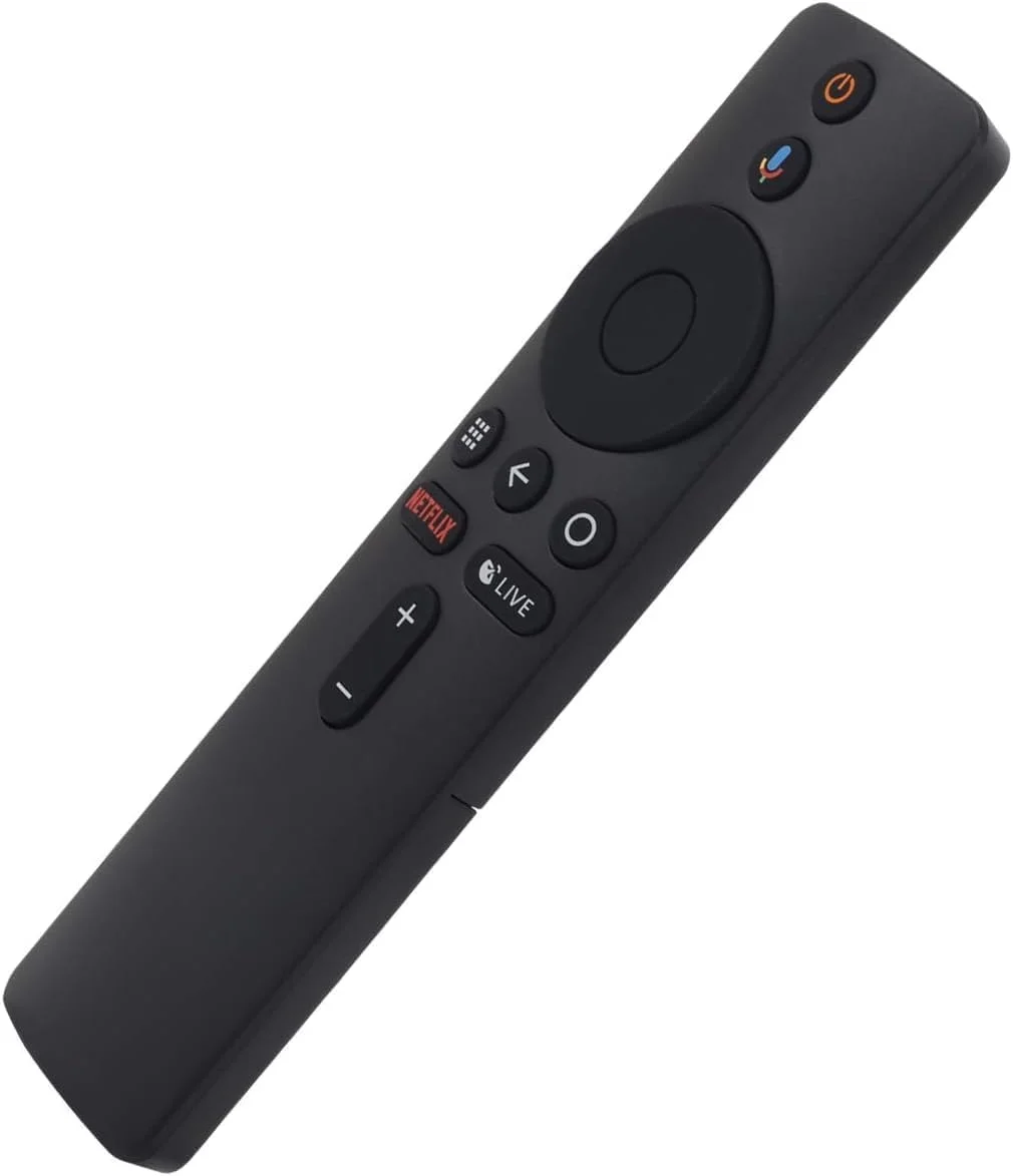 ریموت کنترل صوتی جایگزین XMRM-006 مناسب برای شیائومی Mi Box Stick XMRM-006 جعبه تلویزیون هوشمند (مشکی)