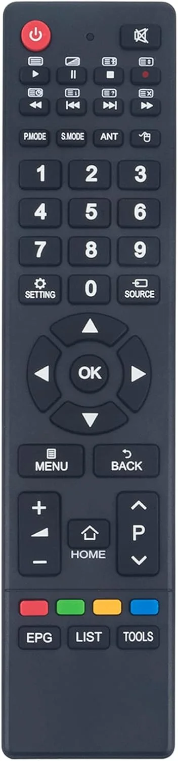 ریموت کنترل جایگزین WINFLIKE GCBLTV65AI-C1 برای تلویزیون های Changhong مدل های UHD50F6000 UHD55F6000