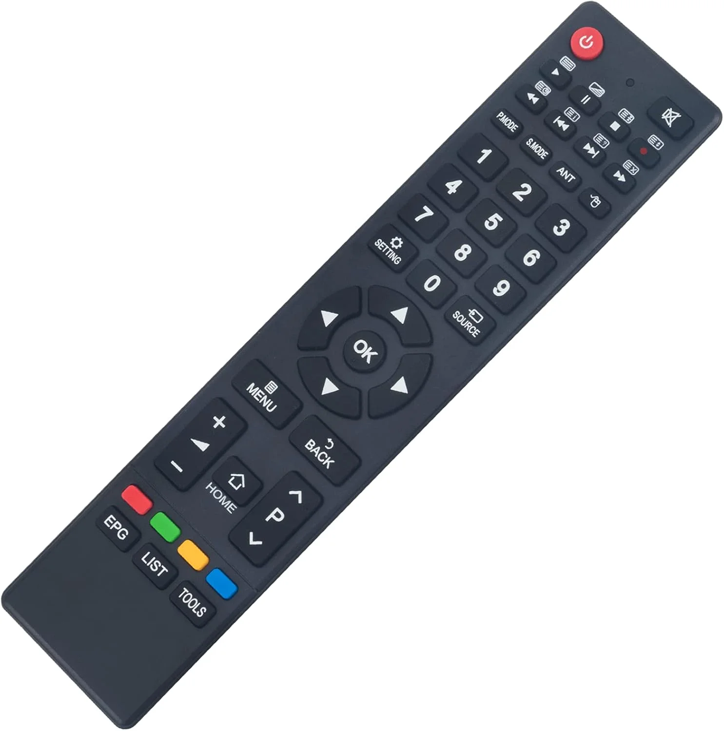 ریموت کنترل جایگزین WINFLIKE GCBLTV65AI-C1 برای تلویزیون های Changhong مدل های UHD50F6000 UHD55F6000