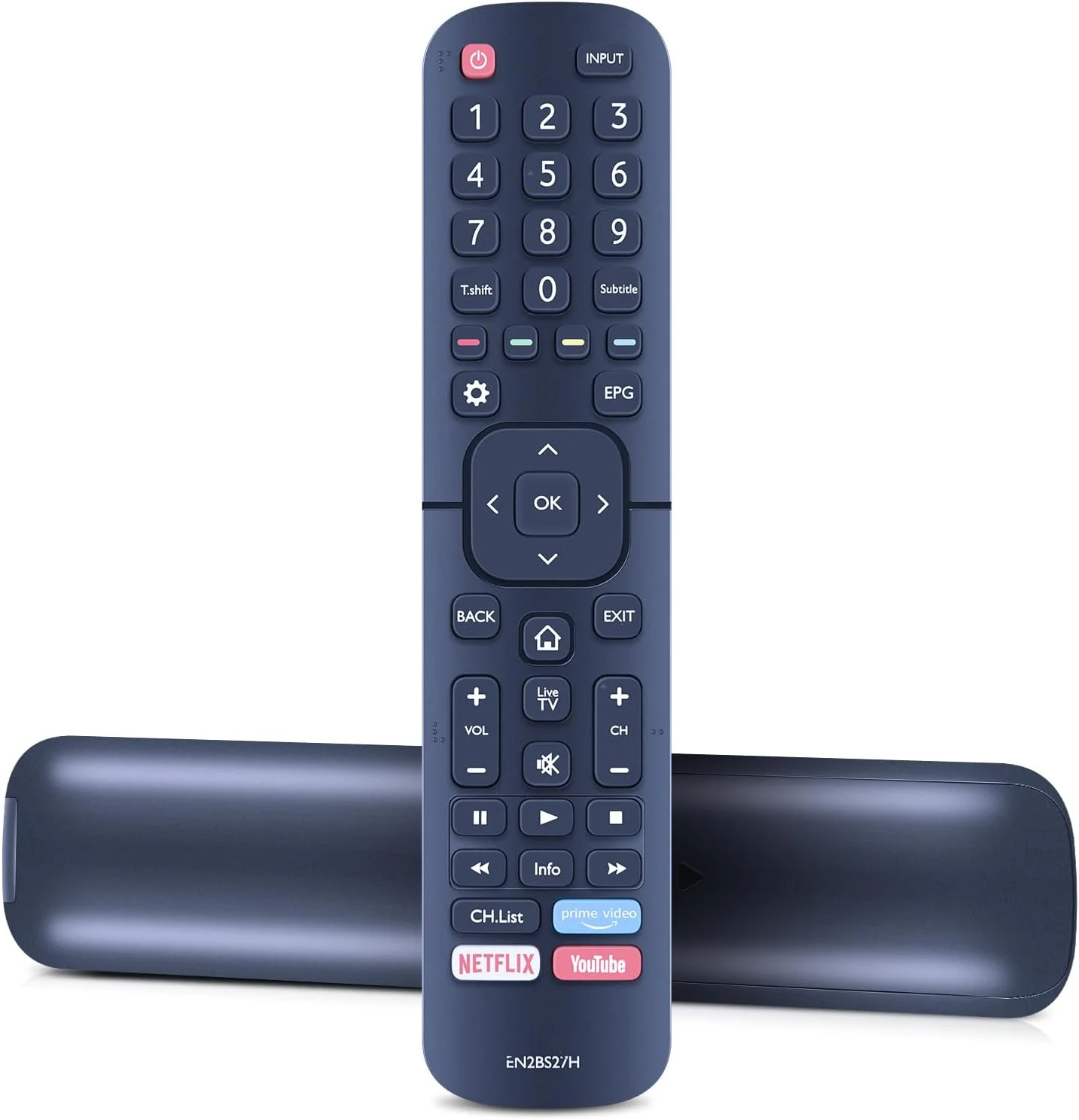 ریموت کنترل جهانی WDZP EN2BS27H برای تلویزیون های 4K UHD Hisense مدل های 55R5 50R5 58R5 65R5 B7100 70B7100UW 55B7100UW 43B7100UW 50B7100UW 65B7100UW 55B7100UW Q8600 65Q8600UWG B8000 65B8000UW LEDN70B7100UW و غیره