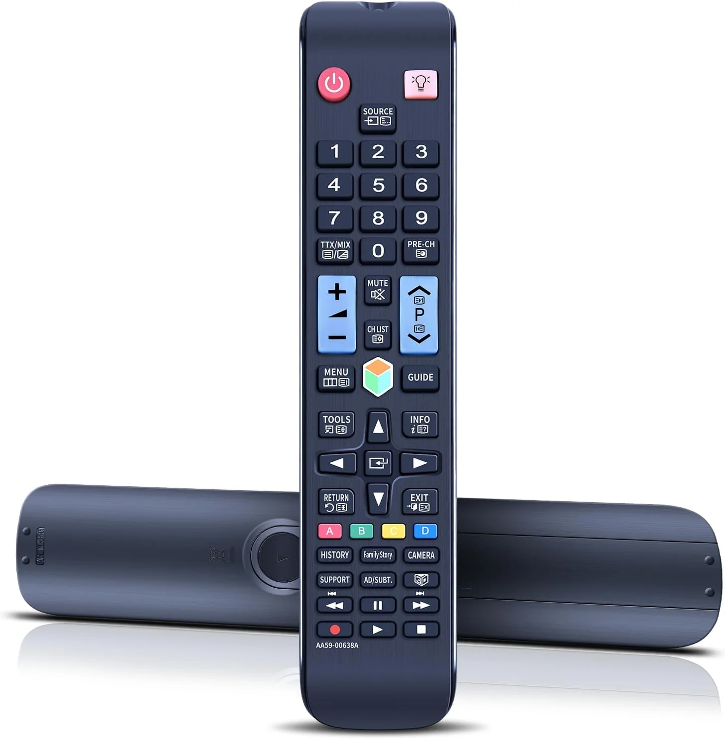 کنترل از راه دور جایگزین WDZP مناسب برای تمام تلویزیون های هوشمند سه بعدی سامسونگ - پلاسما - ال سی دی - ال ای دی مدل AA59-00638A
