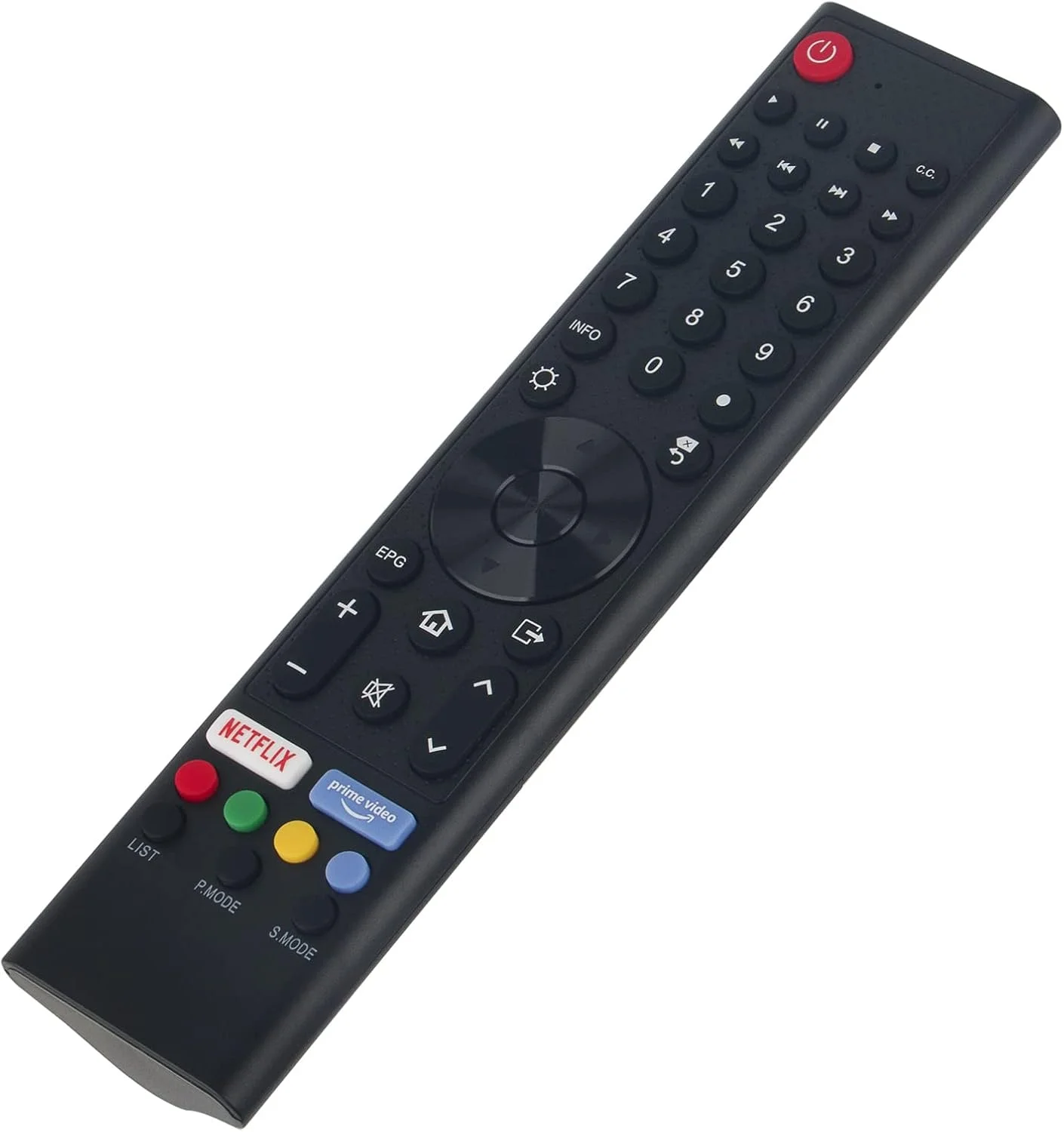 ریموت کنترل جایگزین جدید VINABTY مناسب برای ریموت کنترل تلویزیون CHIQ - مشکی ریموت کنترل جایگزین جدید VINABTY مناسب برای ریموت کنترل تلویزیون CHIQ - مشکی