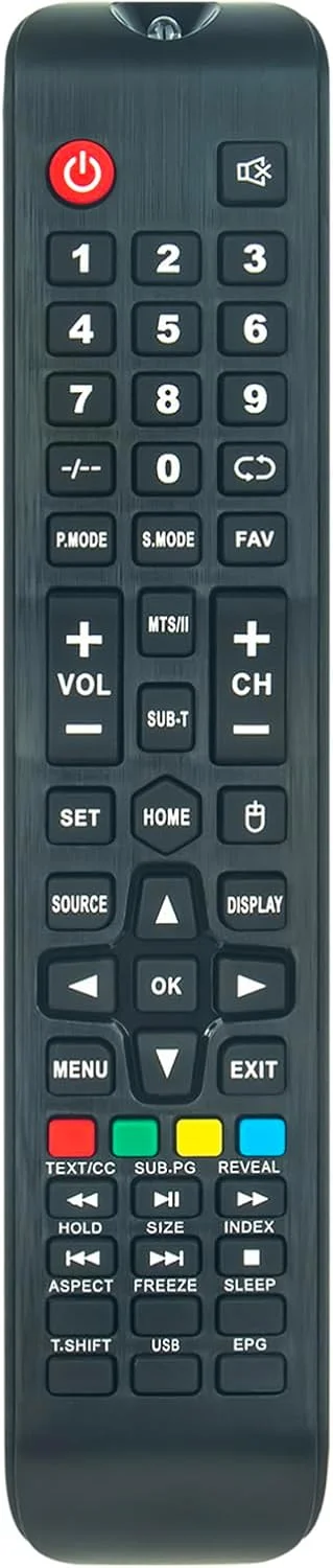 ریموت کنترل جایگزین جدید VINABTY مناسب برای کنترل تلویزیون AKAI