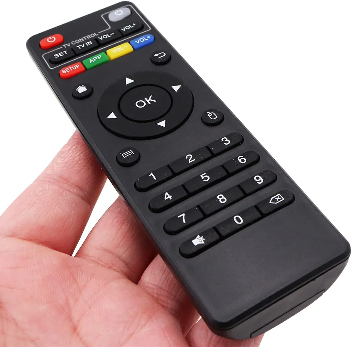 ریموت کنترل جهانی WANGCL سازگار با MXQ T95 X96 MX9 M8 جایگزین ریموت کنترل اندروید باکس