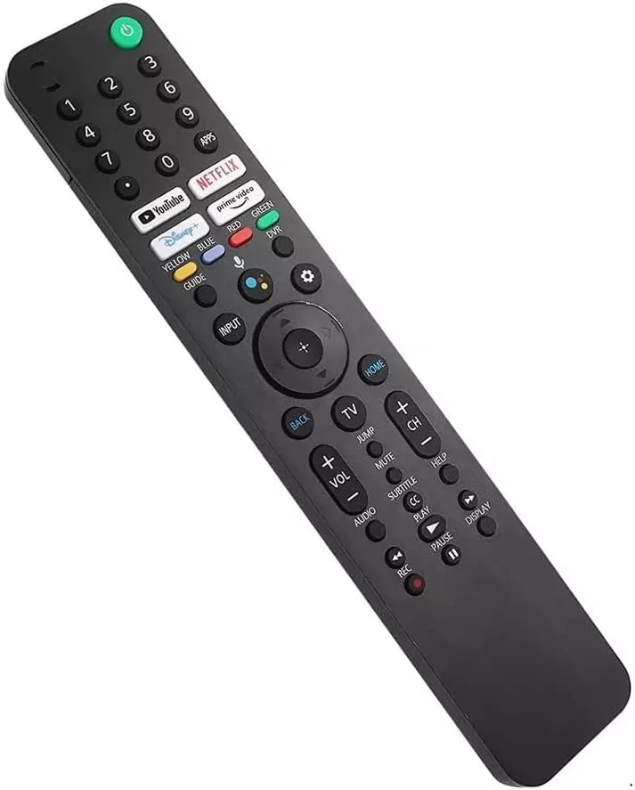 کنترل از راه دور صوتی FCC ID: MG3-TX520U RMF-TX520U سازگار با مدل های تلویزیون سونی KD55X79J KD55X80CJ KD55X80J KD65X79J KD65X80CJ KD65X80J KD75X79J KD85X85J XR55A80J XR65A80CJ XR77A80CJ و XR77A80J