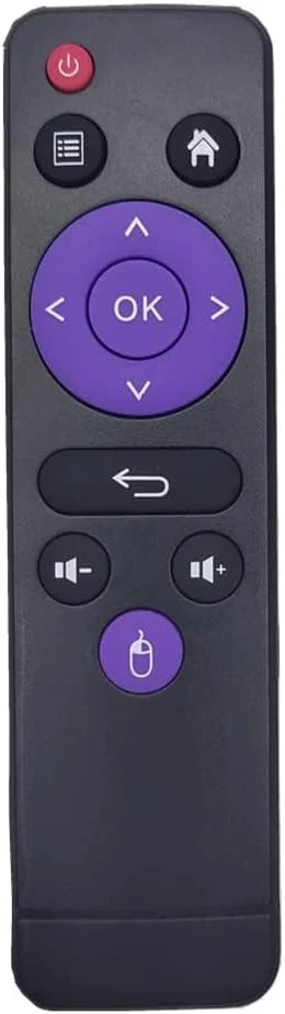 ریموت کنترل مادون قرمز WANGCL با 12 دکمه برای باکس تلویزیون MXQ مدل H96-Max RK3318 و H96-Mini H6-Allwinne ریموت کنترل مادون قرمز WANGCL با 12 دکمه برای باکس تلویزیون MXQ مدل H96-Max RK3318 و H96-Mini H6-Allwinne