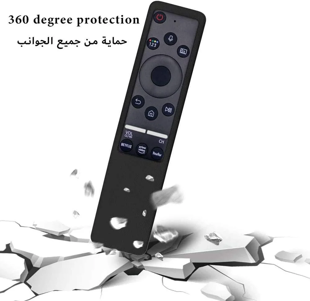 محافظ ریموت کنترل voo برای کنترل تلویزیون سامسونگ، کاور محافظ سیلیکونی سازگار با ریموت کنترل تلویزیون های هوشمند 4K Ultra HDTV سامسونگ مدل BN59 محافظ ریموت کنترل voo برای کنترل تلویزیون سامسونگ، کاور محافظ سیلیکونی سازگار با ریموت کنترل تلویزیون های هوشمند 4K Ultra HDTV سامسونگ مدل BN59