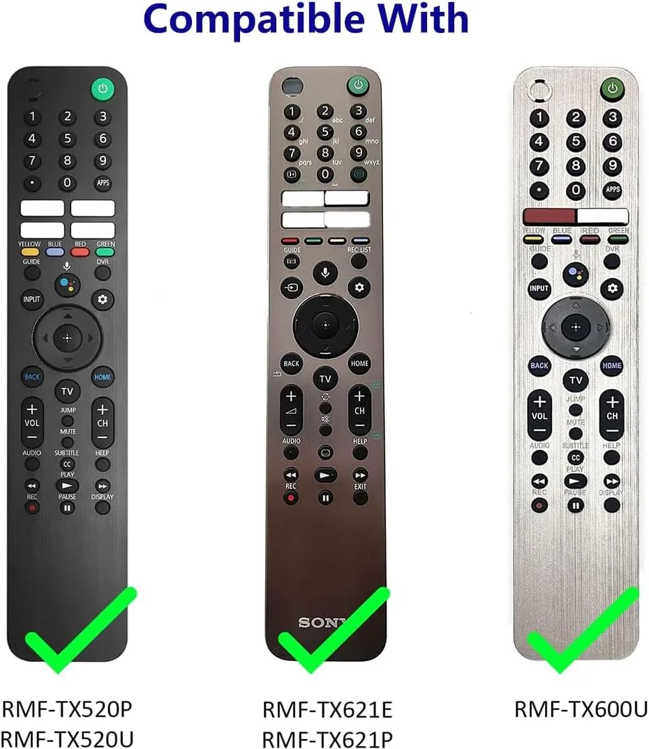 کاور سیلیکونی ریموت کنترل تلویزیون سونی 4K مدل RMF-TX621E RMF-TX520P RMF-TX621P RMF-TX520U RMF-TX600U ضد ضربه (مشکی)